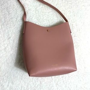 All leather medium sized Samara Cross Body Bag